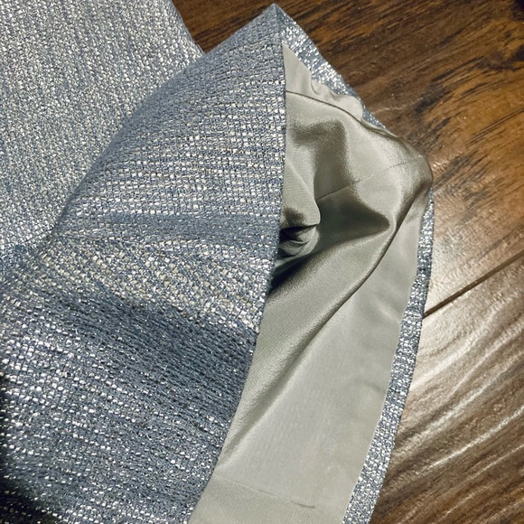 ASO RARE Lorelai Gilmore Girls Ice Blue Sparkly Formal Dress Vintage Y2K 00s - Picture 8 of 16